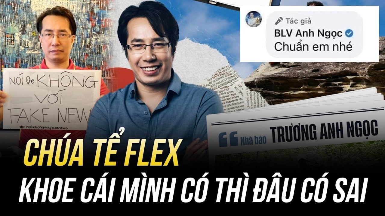 Commentator Trương Anh Ngọc, known as the "godfather of flex". Photo source: Gearvn.com